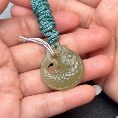 和田玉挂件未镶嵌