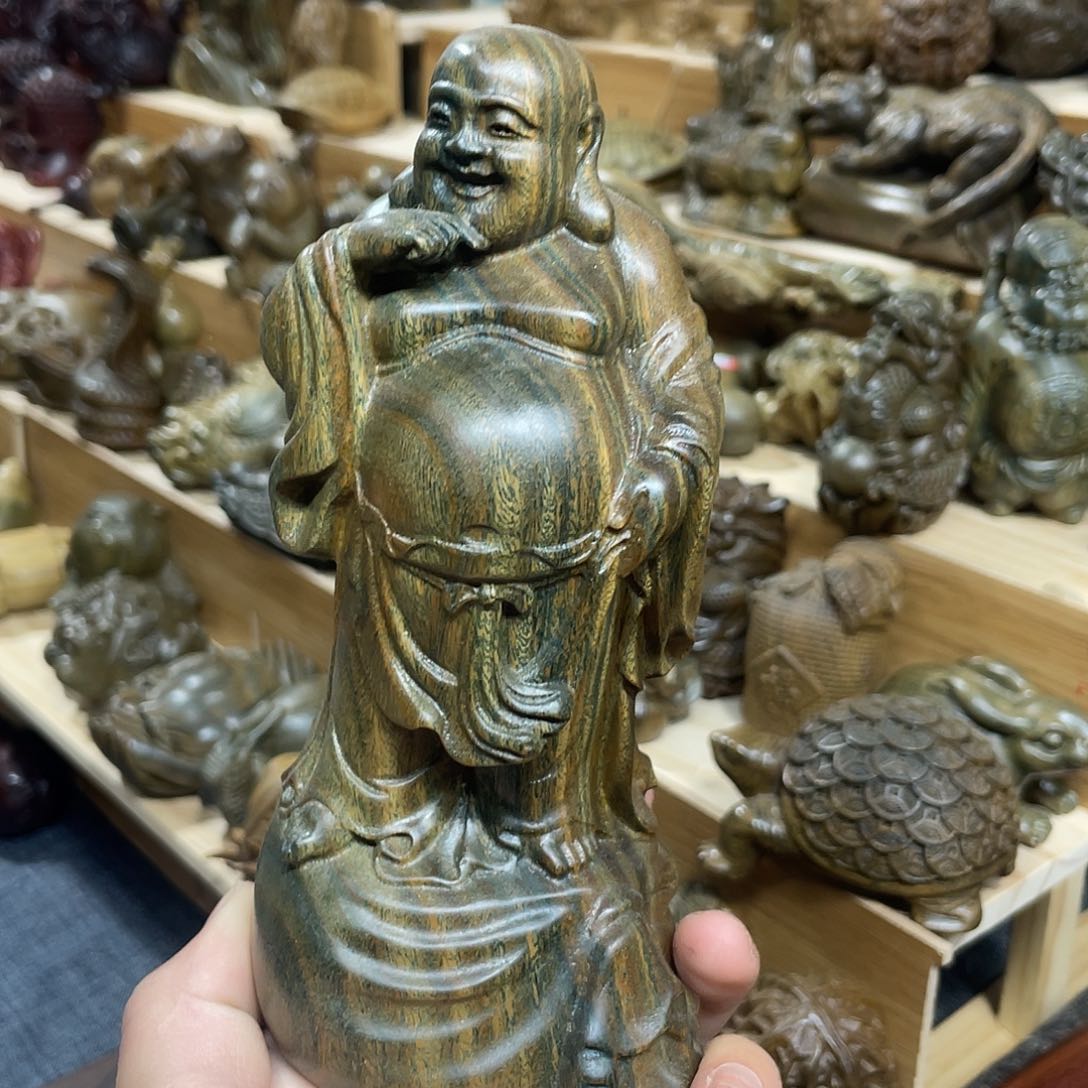 维腊木（绿檀）无事牌