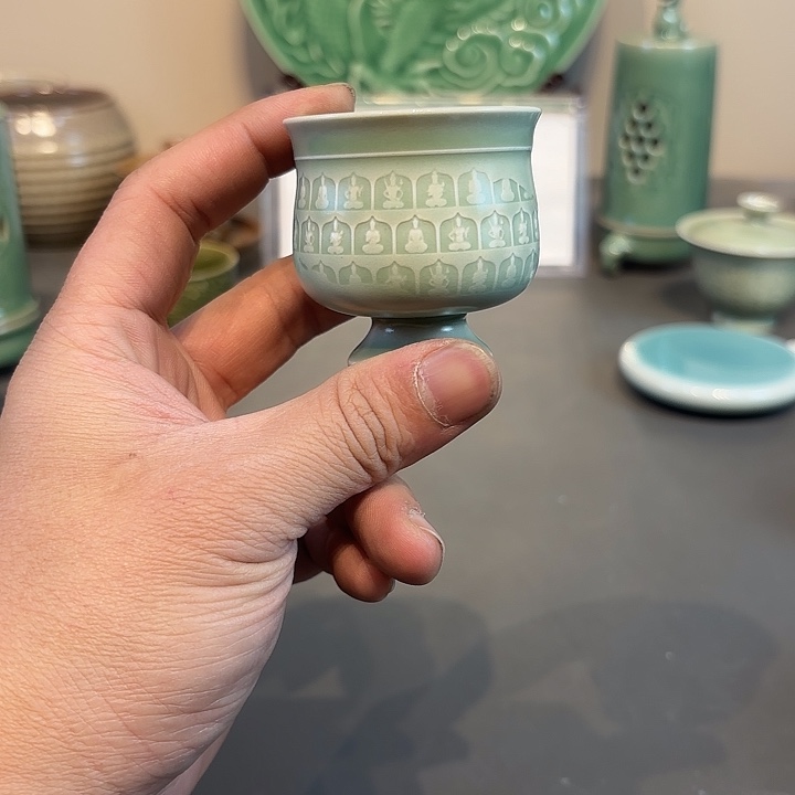 瓷片龙泉青瓷福利青瓷