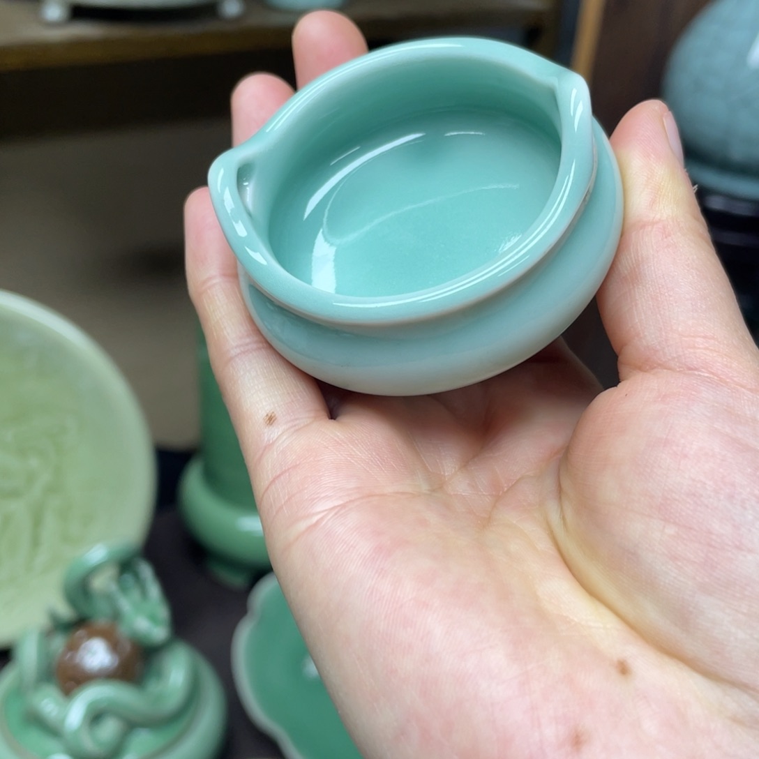 福利青瓷茶具杯子微瑕