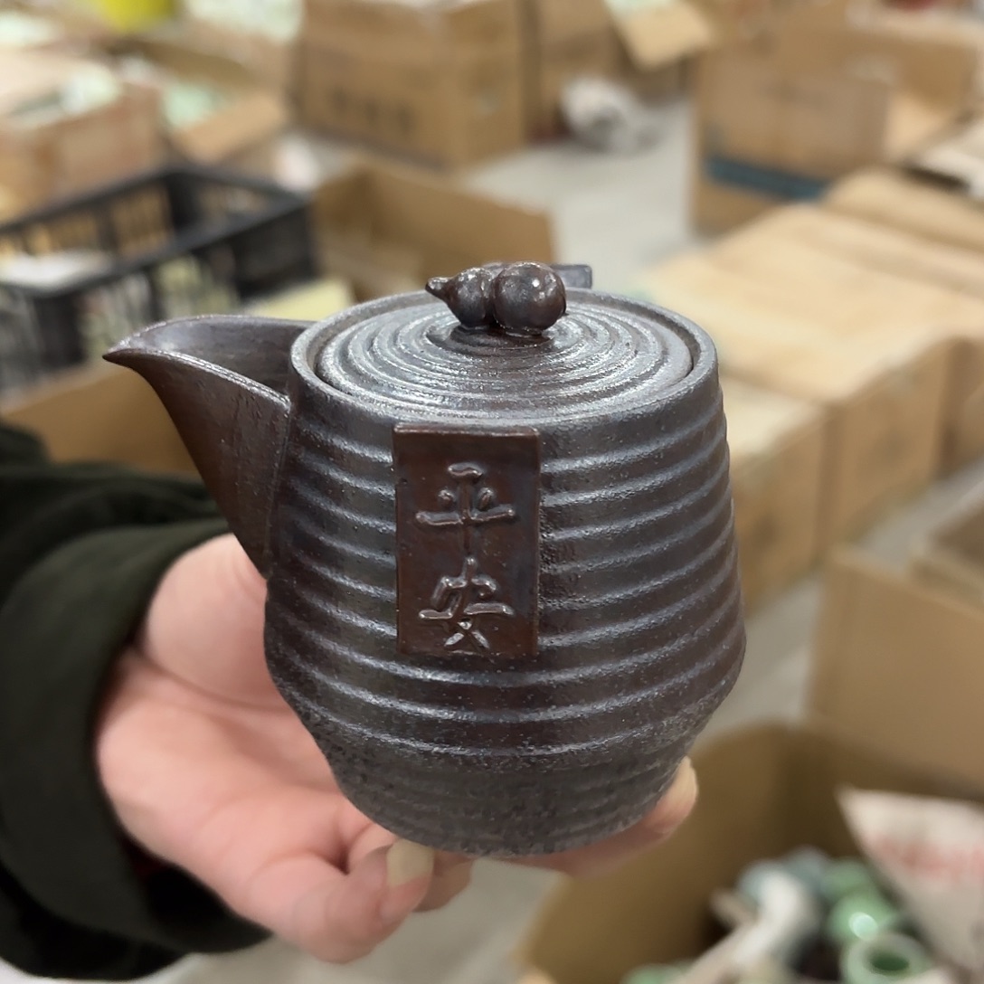 龙泉云间青瓷小米茶器