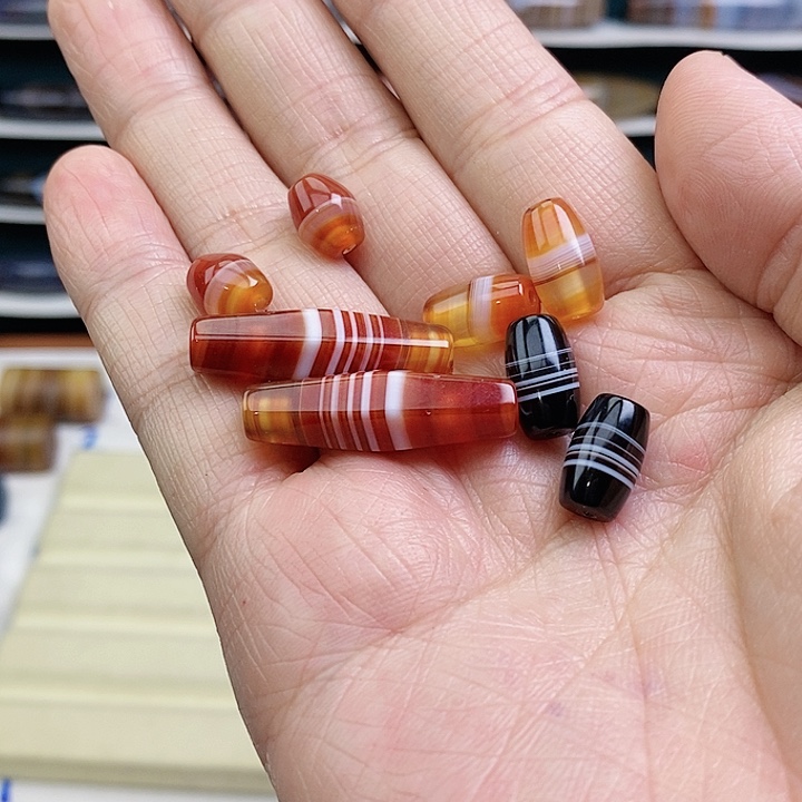 想***光玛瑙/玉髓未镶嵌颈饰