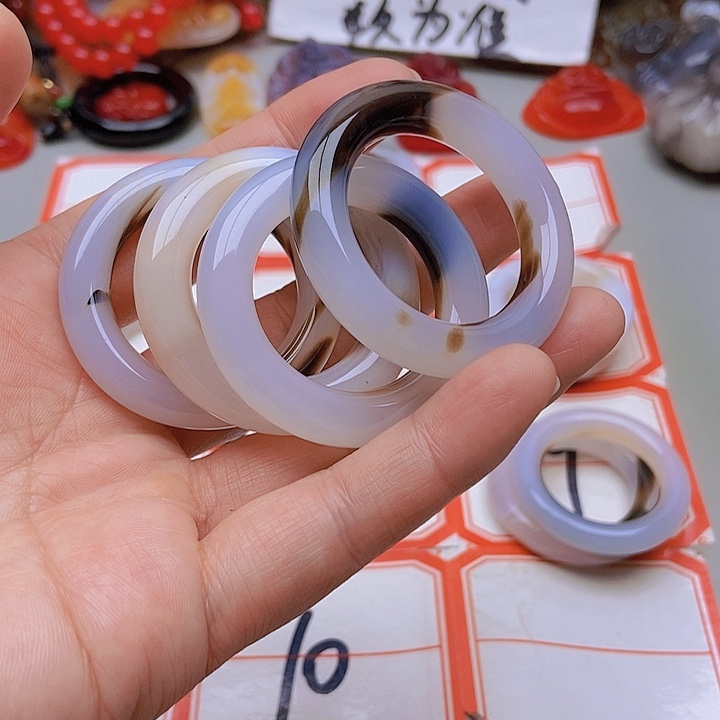 【闪购商品】未镶嵌玛瑙/玉髓珠宝半成品沉**雨