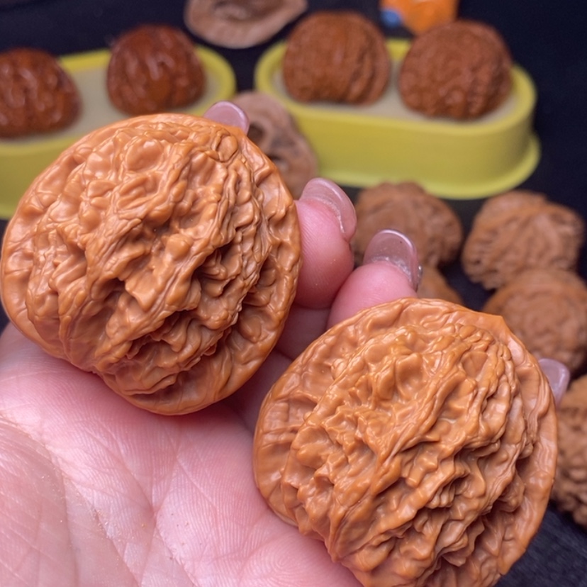【闪购商品】文玩核桃把件761号虎头45