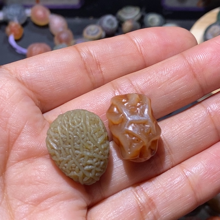 有机玻璃玛瑙原石放漏