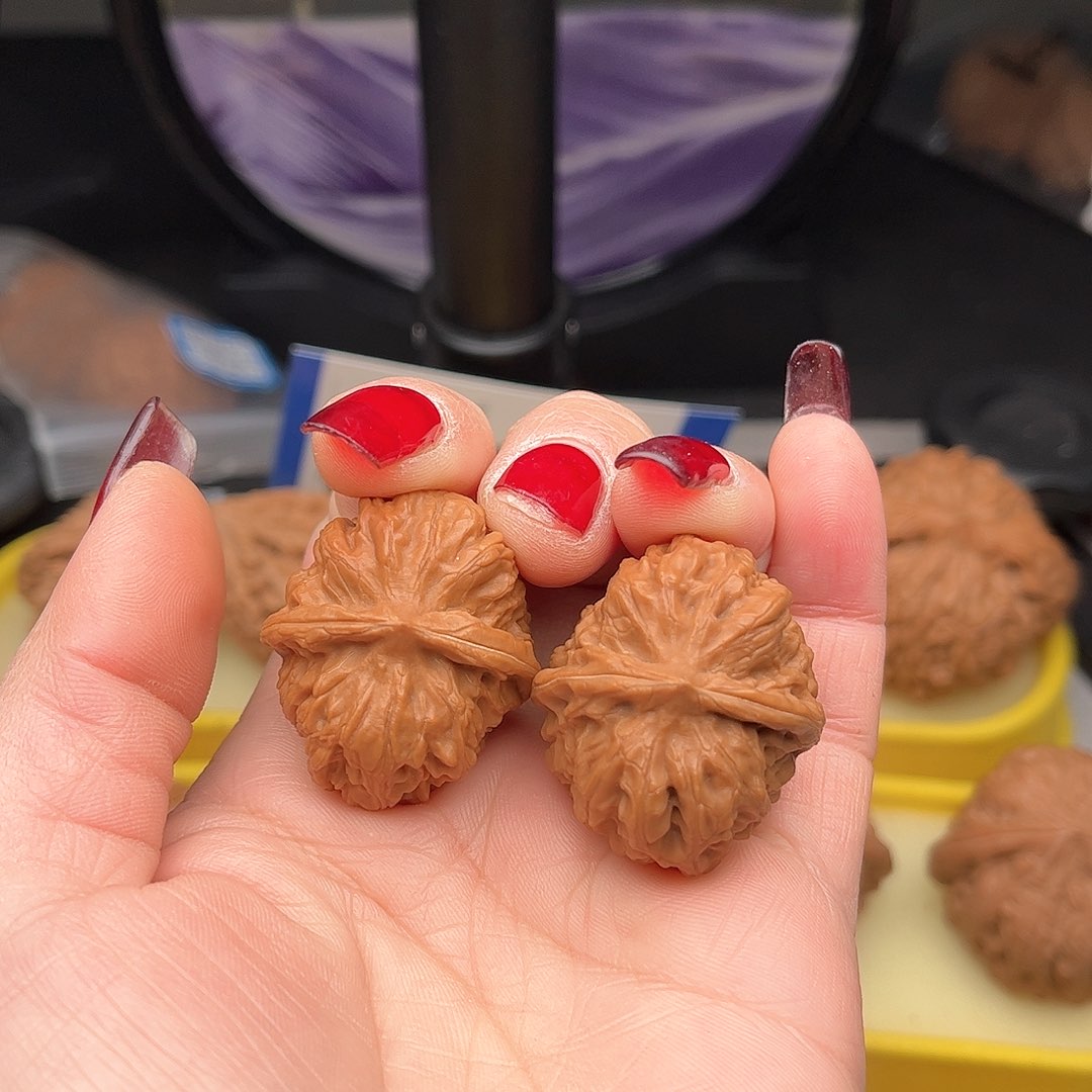 文玩核桃把件门头沟元宝全品34