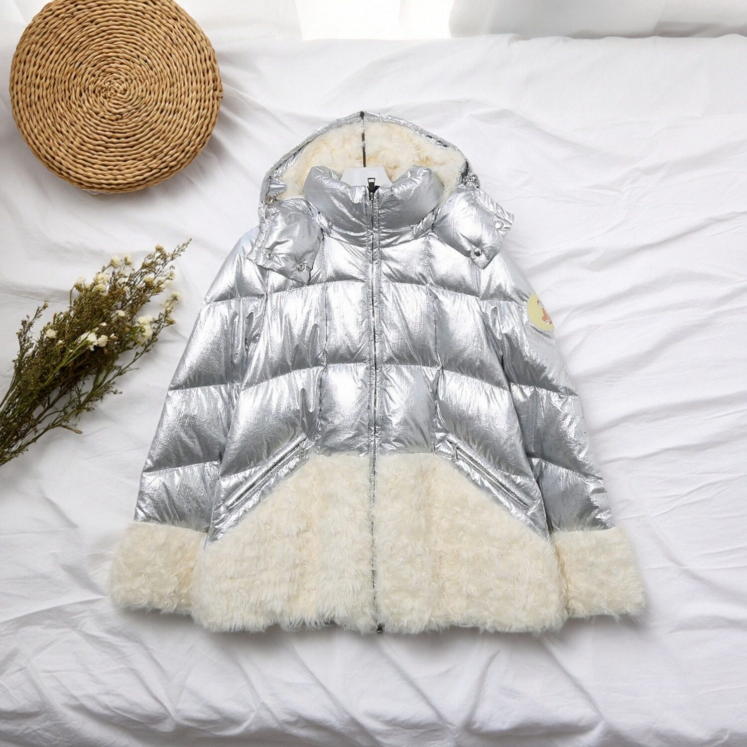 时尚拼接休闲女士棉服PA-N1047(合款 看号选品 单品不退不换)