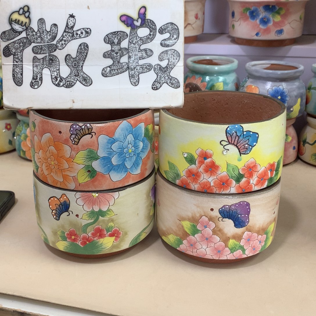 左***爱福利花盆，瑕疵花盆