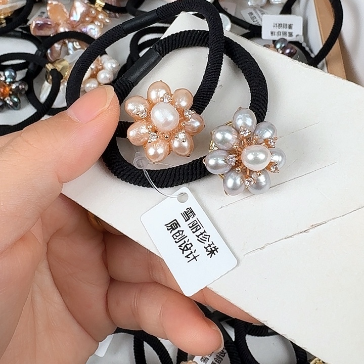 未镶嵌淡水珍珠发饰