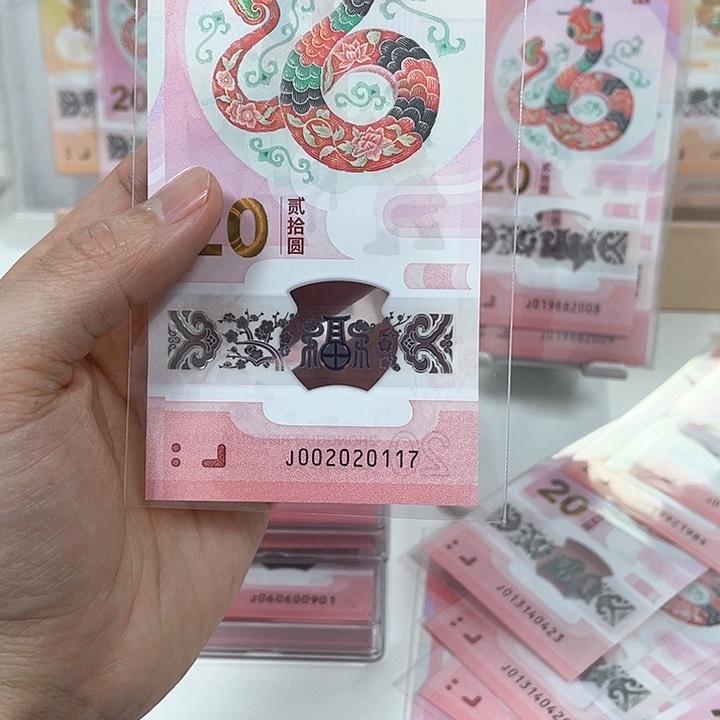 塑料蛇钞-0117———————