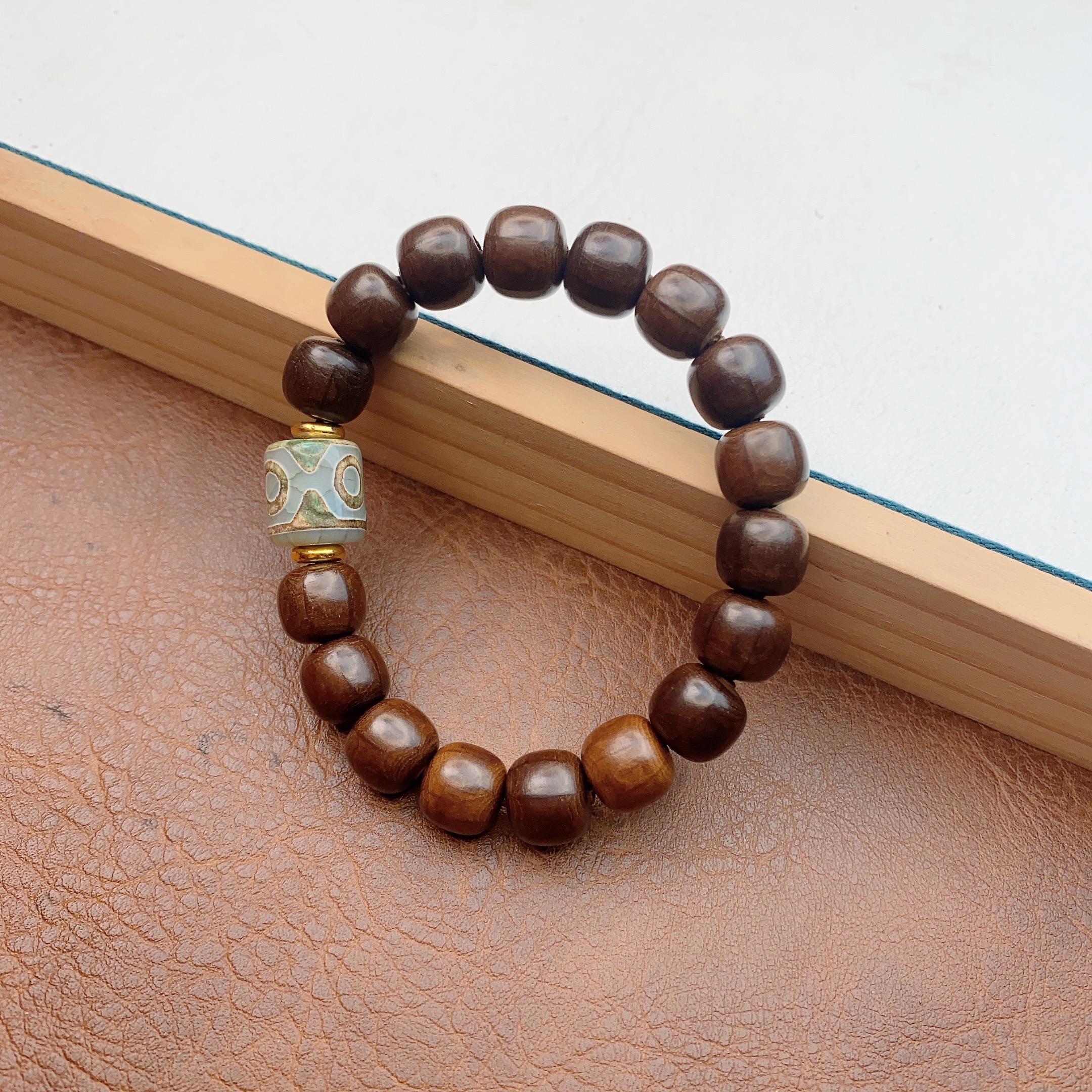 六道木老型玛瑙单圈mz195-无礼盒