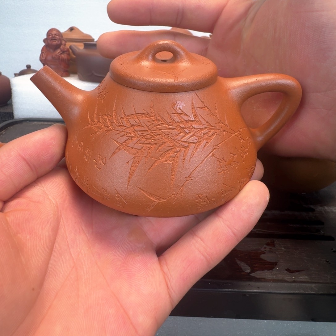 普****味宜兴紫砂壶全手工制作