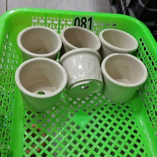 微瑕陶瓷花盆满12包邮