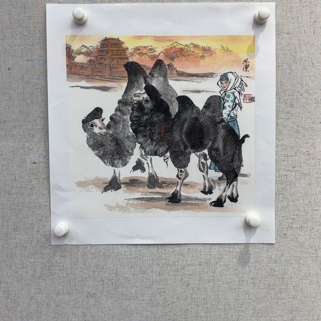 国画亲笔手绘原创