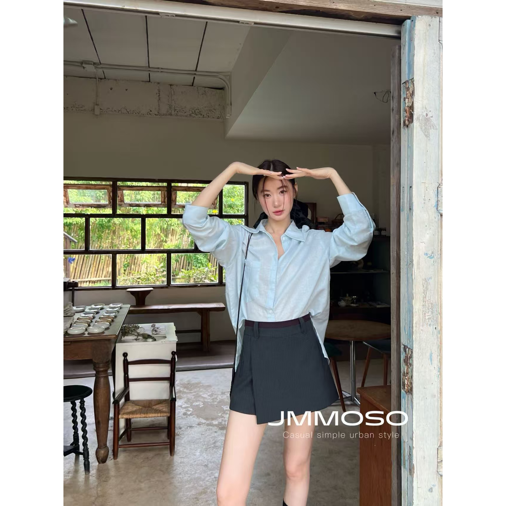 ZY 福（1zy25632#）下摆不规则-韩系百搭休闲短裤裙短裤12-29 