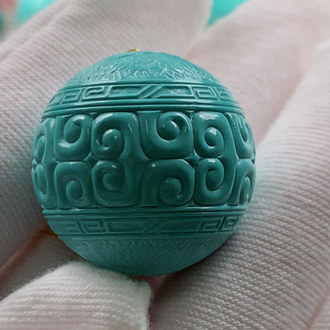 绿松石未镶嵌发饰