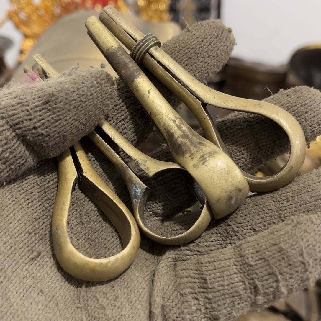 扮***腐闪电购铜摆件工艺品