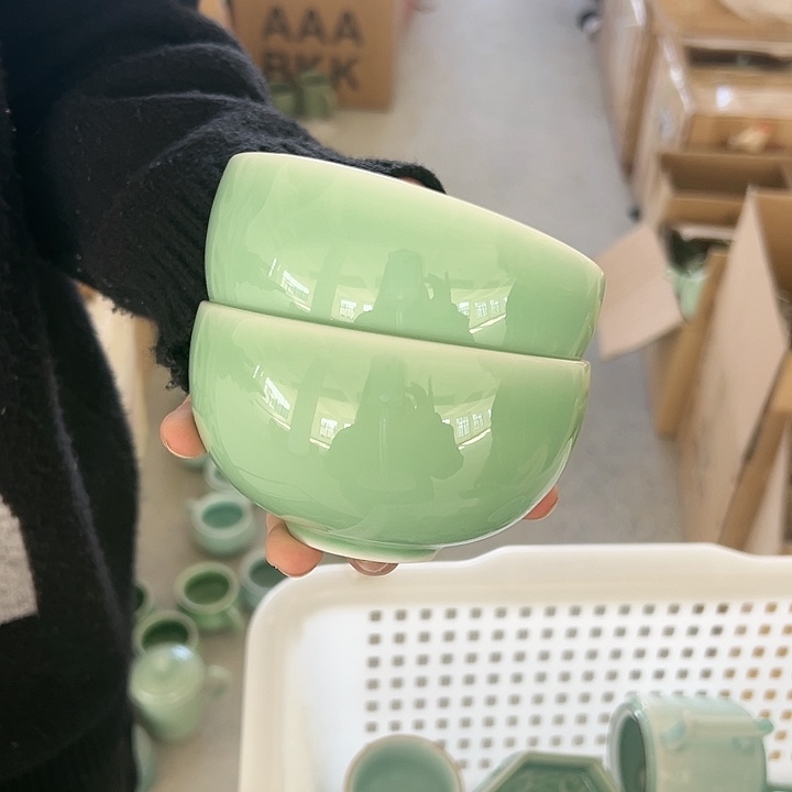 小米茶器龙泉青瓷