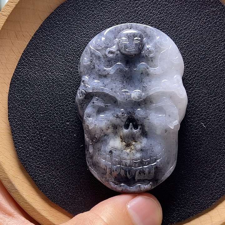 翡翠颈饰未镶嵌缅甸a货