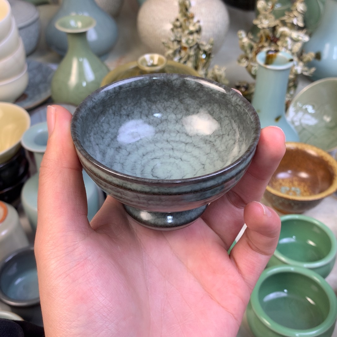 杯妙*意龙泉青瓷龙泉路上的