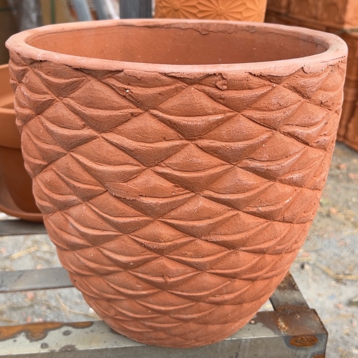 30×29 高温加厚红陶微瑕