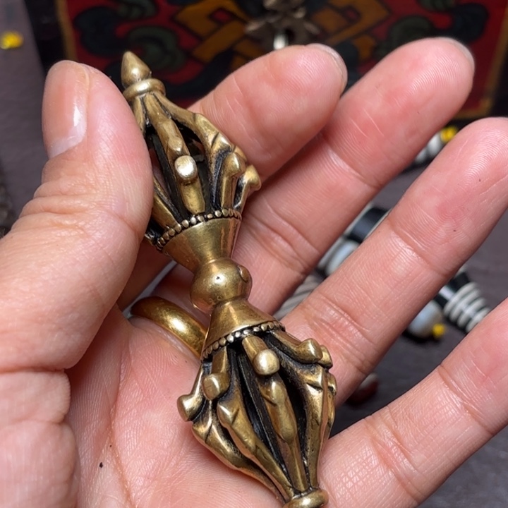 玻璃颈饰藏传喜马拉雅