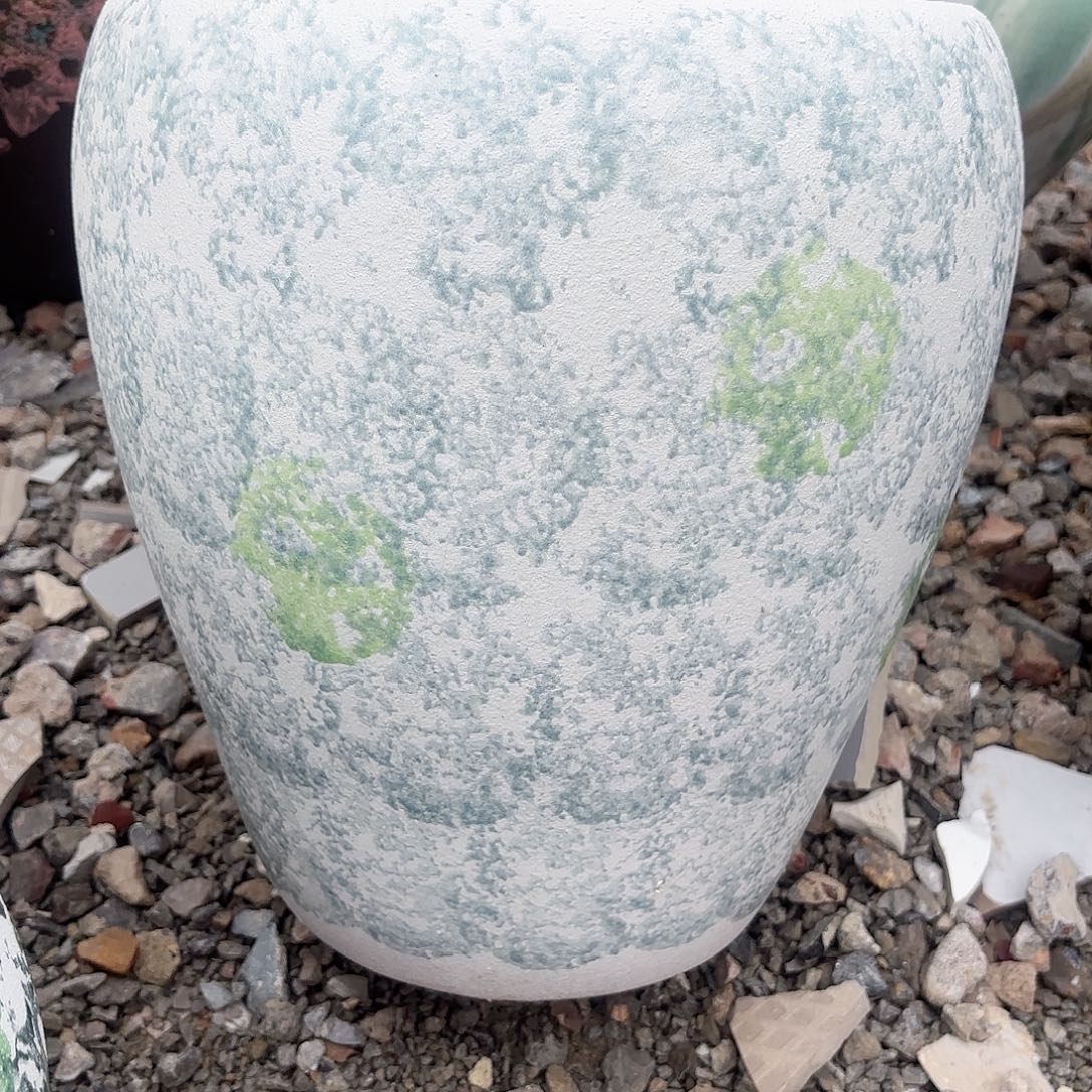 蓝白口径26高度30