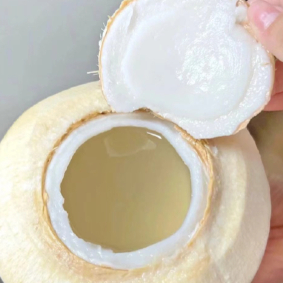泰国椰青一只天然的矿泉水斤（默认打开发货）冷藏口感更佳