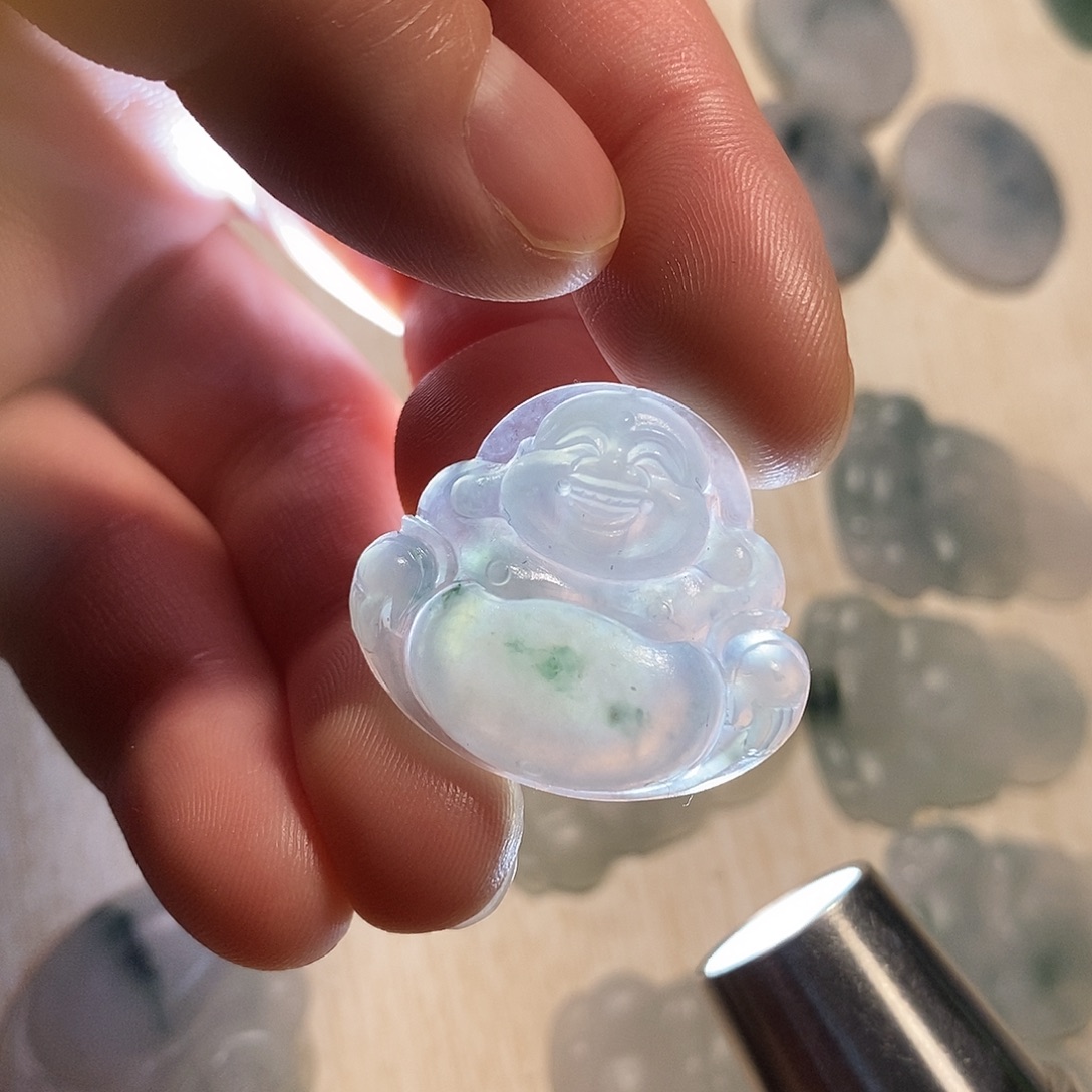 翡翠未镶嵌颈饰翡翠佛公
