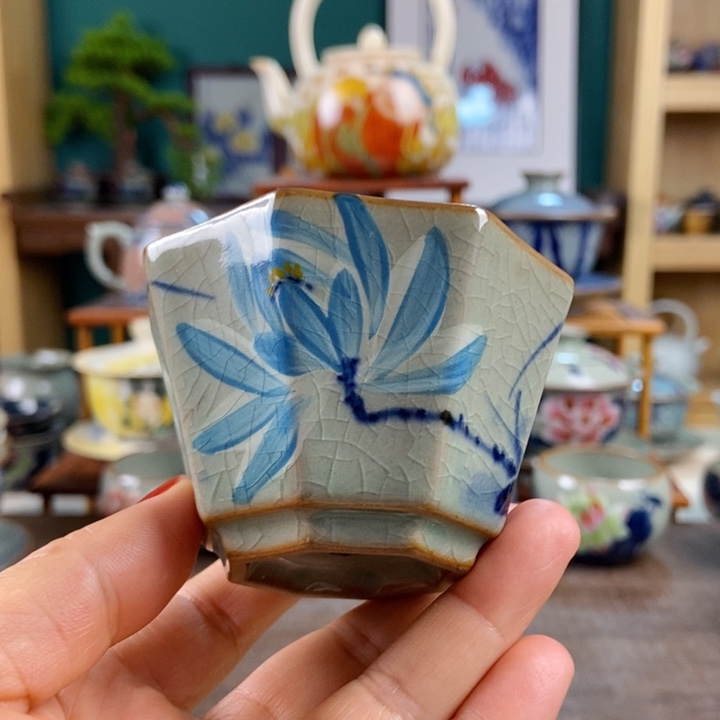 瓷片手工制作工艺精湛等特点