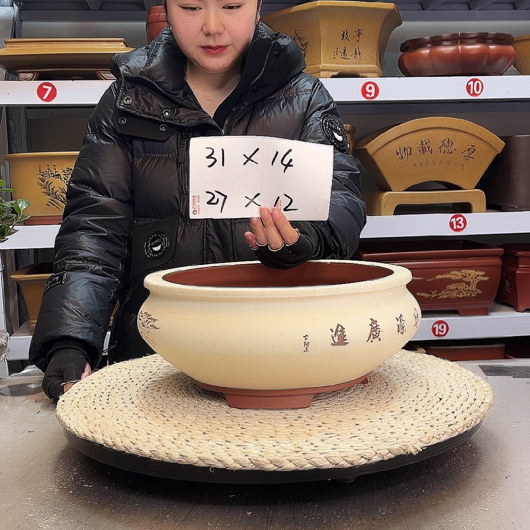 紫砂花盆紫砂花盆