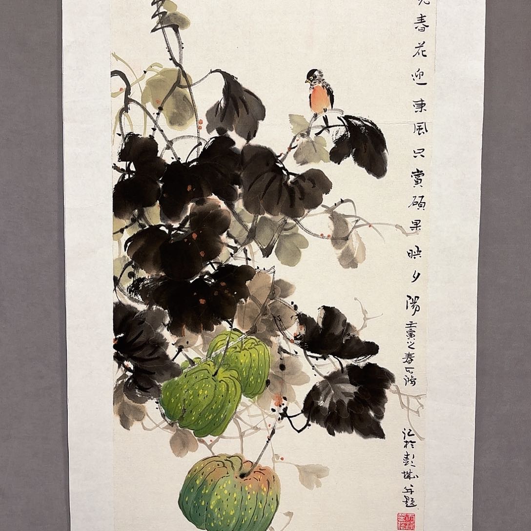 国画国画纯手绘作品请放心去藏