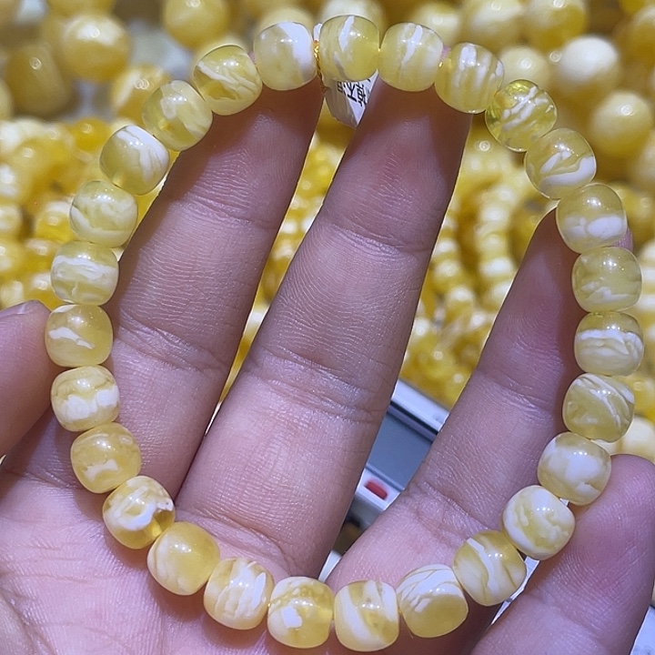 未镶嵌蜜蜡珠宝奇石7.6m