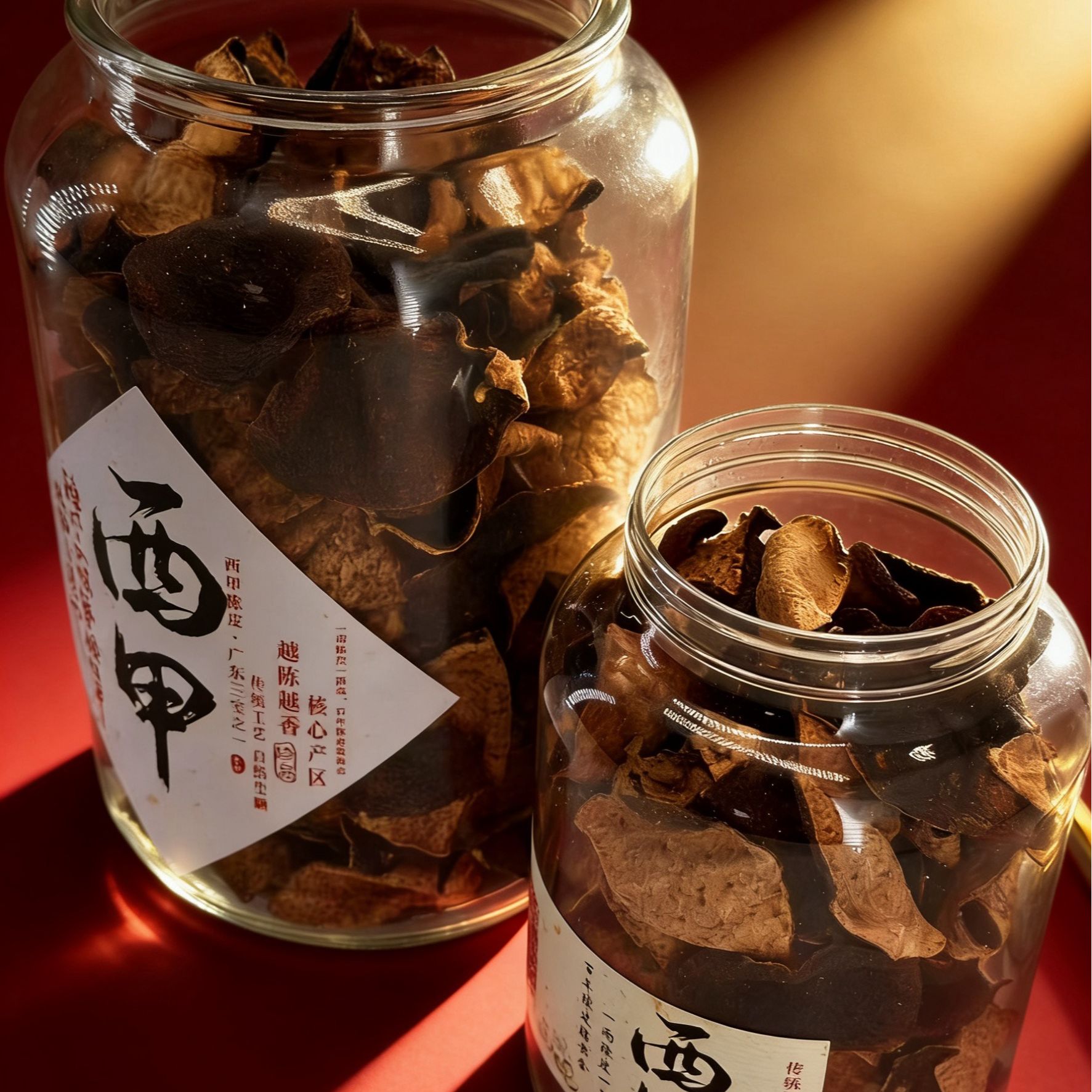 【西甲文博】2015年西甲老树圈枝 药香大红 碎皮