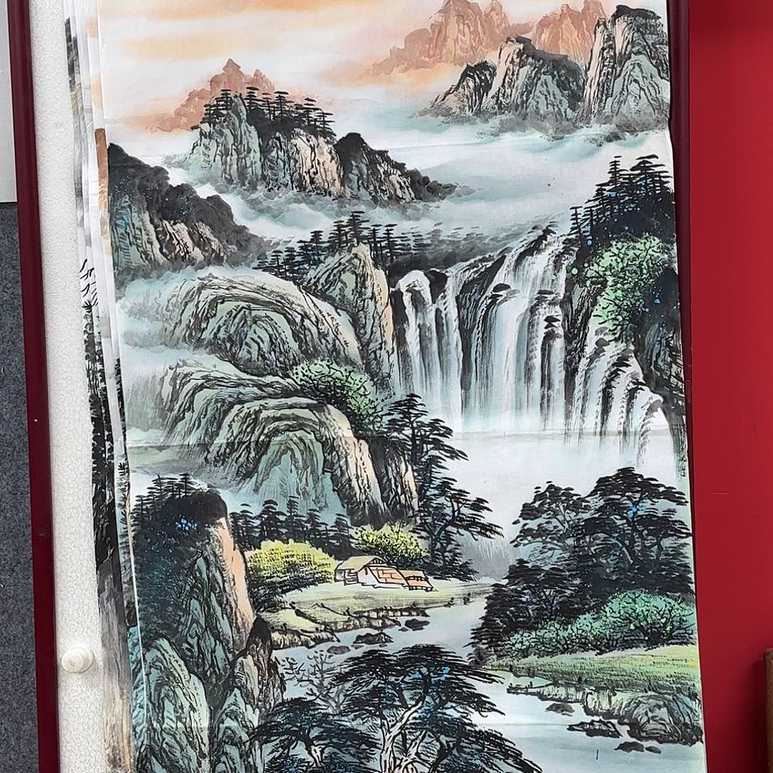 国画国画作品多次入选