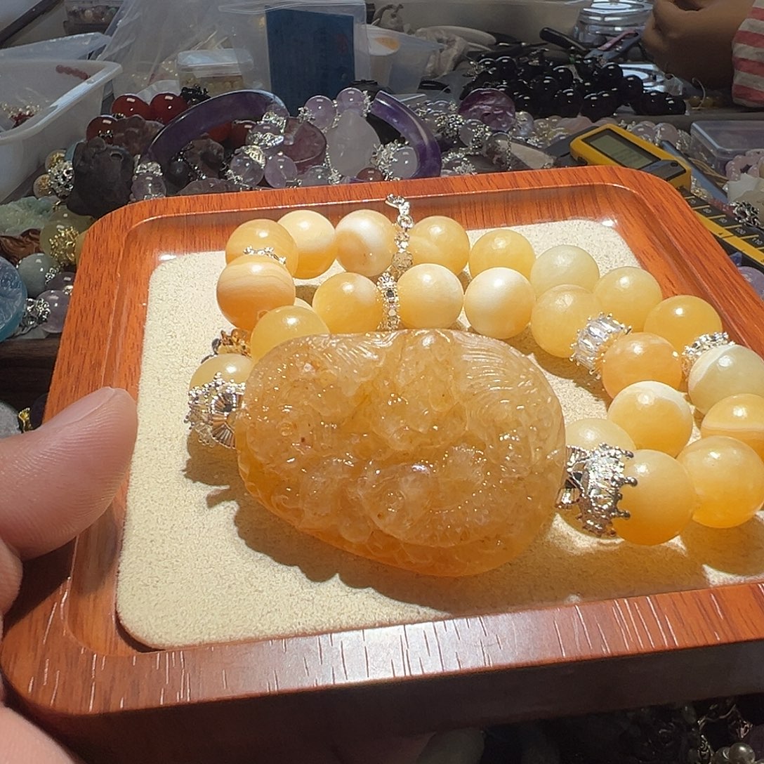 水晶未镶嵌手链水晶手链