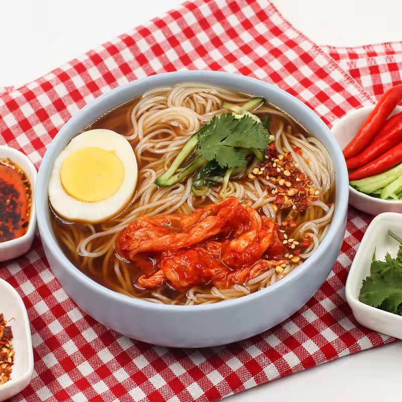 冷面东北速食大冷面朝鲜族食用方便营养370g/袋 包邮