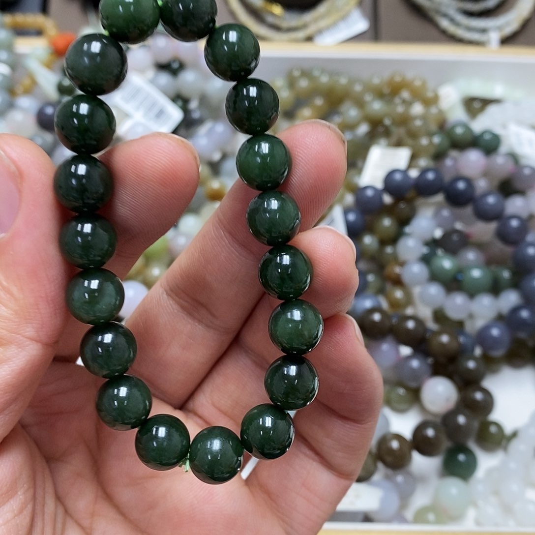 和田玉手链未镶嵌