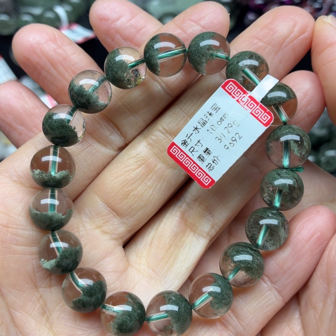 水晶手链未镶嵌天然水晶