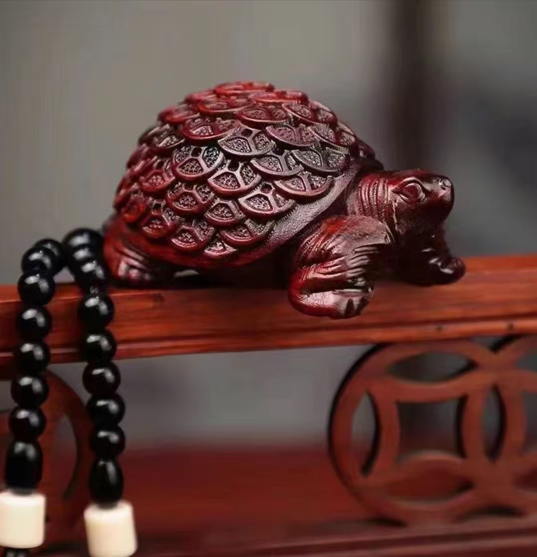 913【金钱龟】手把件wy（无礼盒）