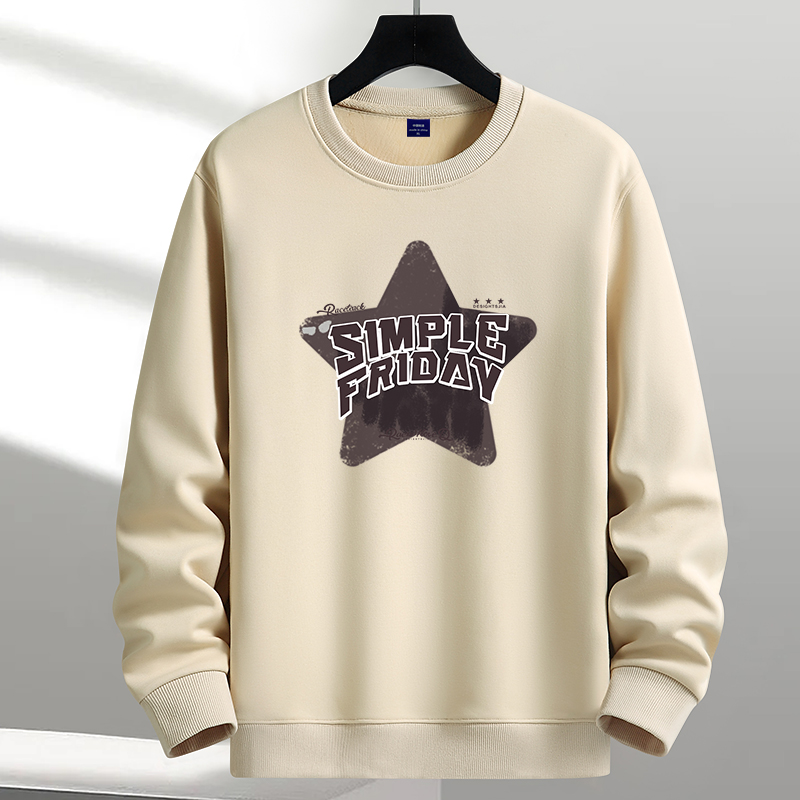 男生加绒加厚卫衣