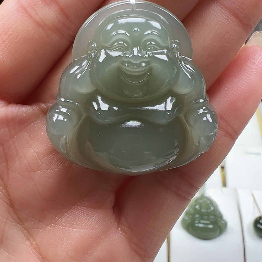 和田玉颈饰未镶嵌紫*