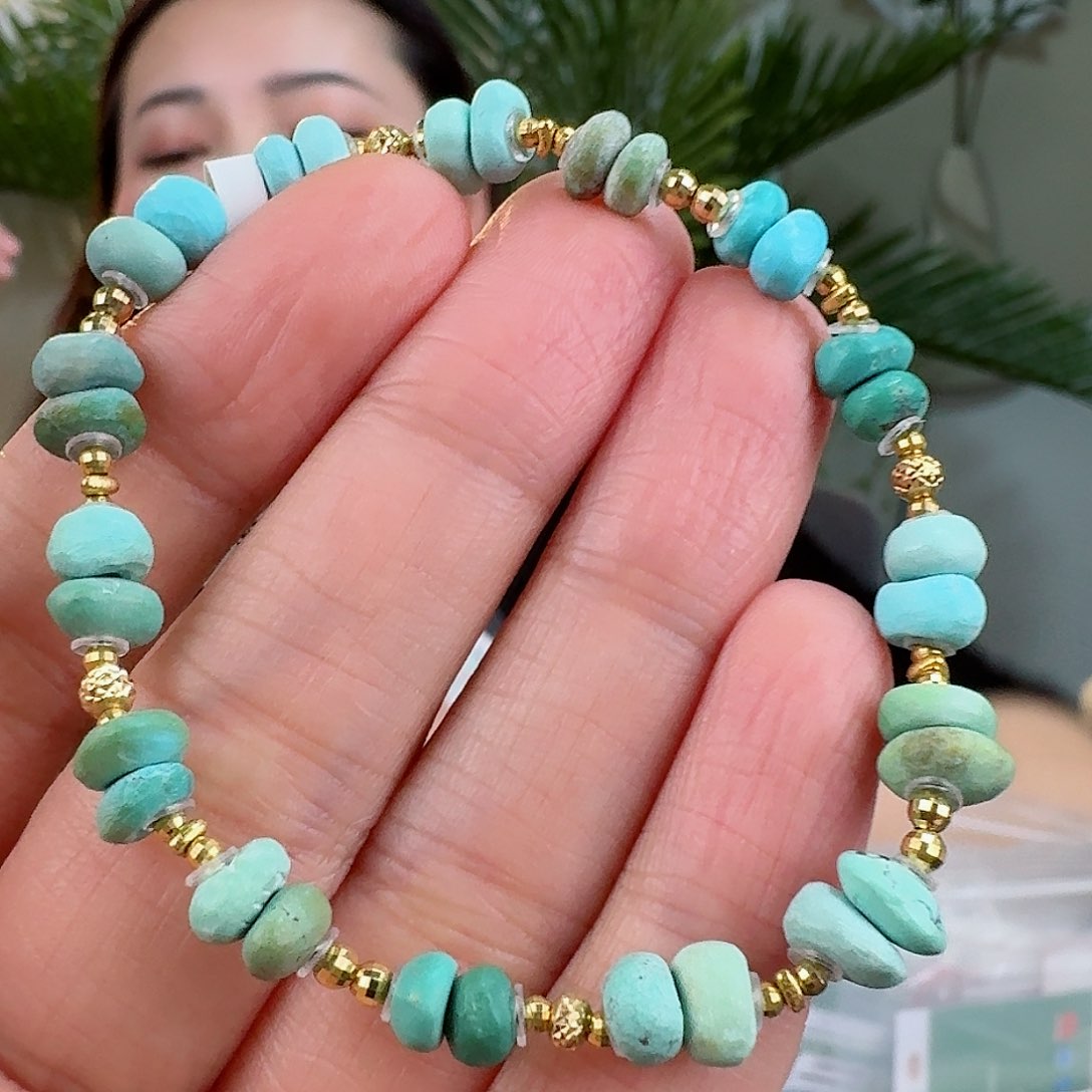 绿松石珠宝奇石未镶嵌