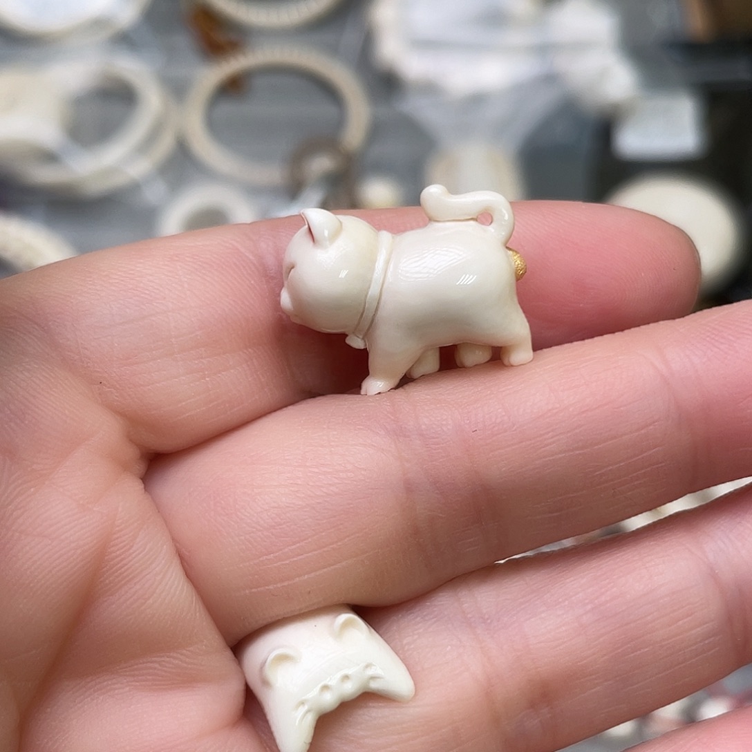 手串/手链/手镯猛犸象牙大橘猫