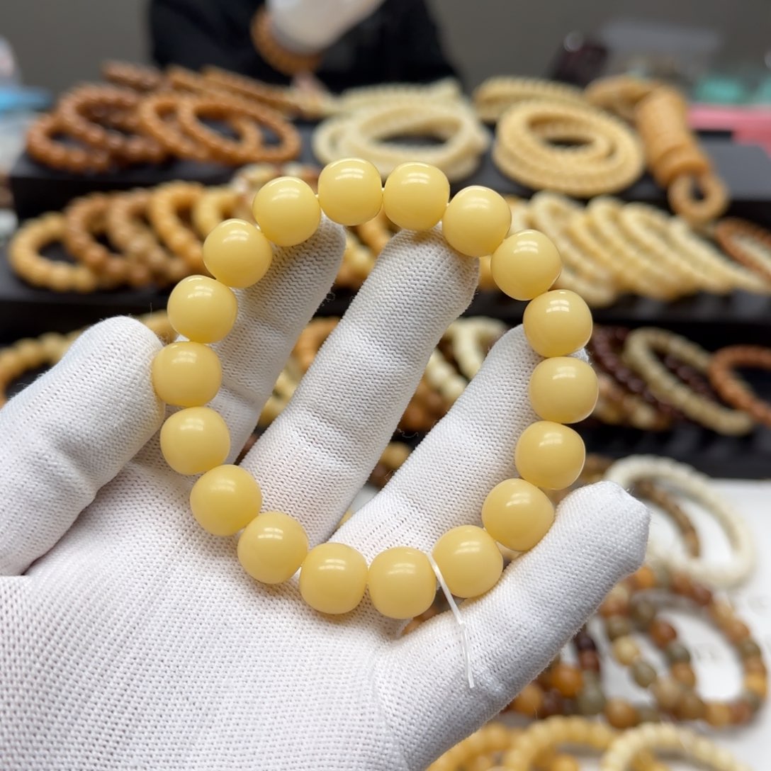 【闪购商品】菩提根/象牙果手串卡13 珑珠 10年 精工