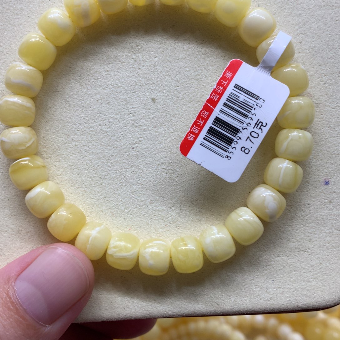 蜜蜡未镶嵌手链蜜蜡