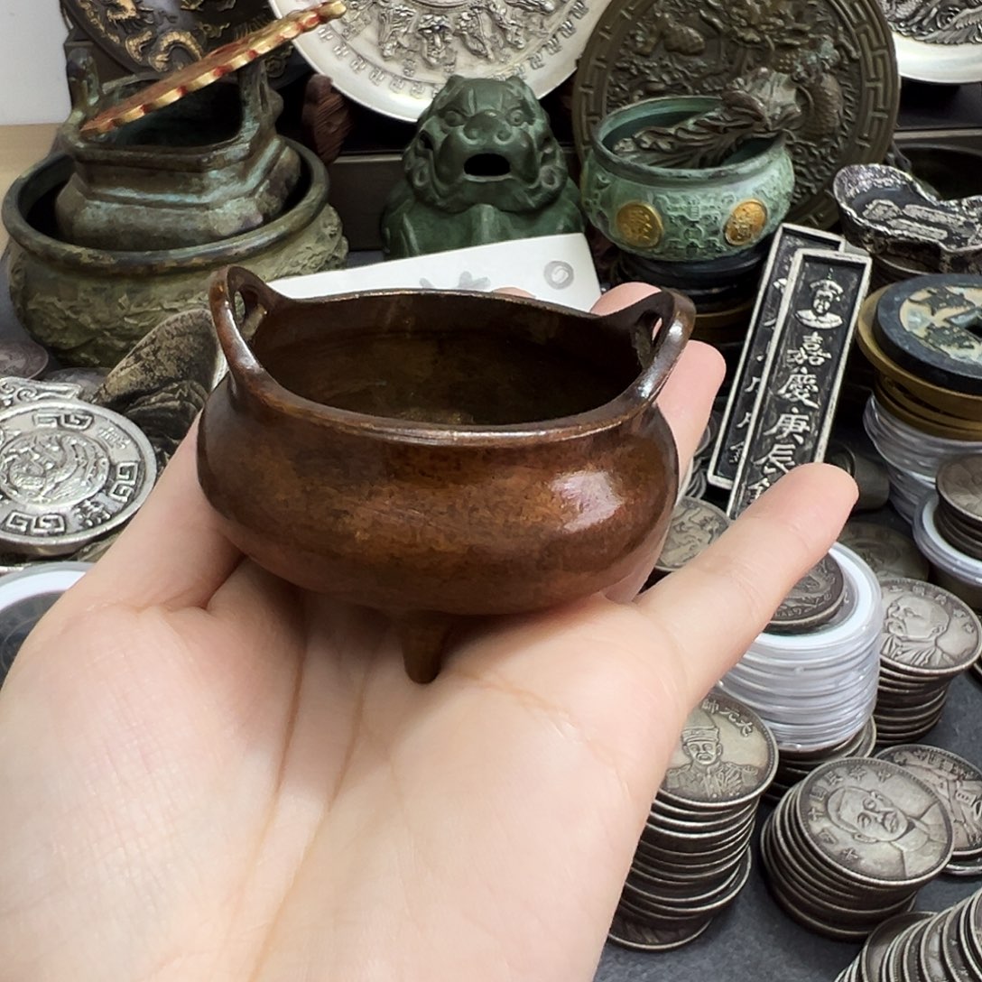 金属复古风格摆件