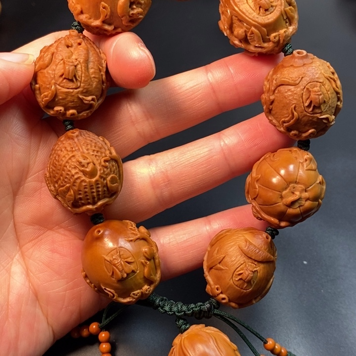 橄榄核手串/手链细水长流茶壶手串水晶核2.2