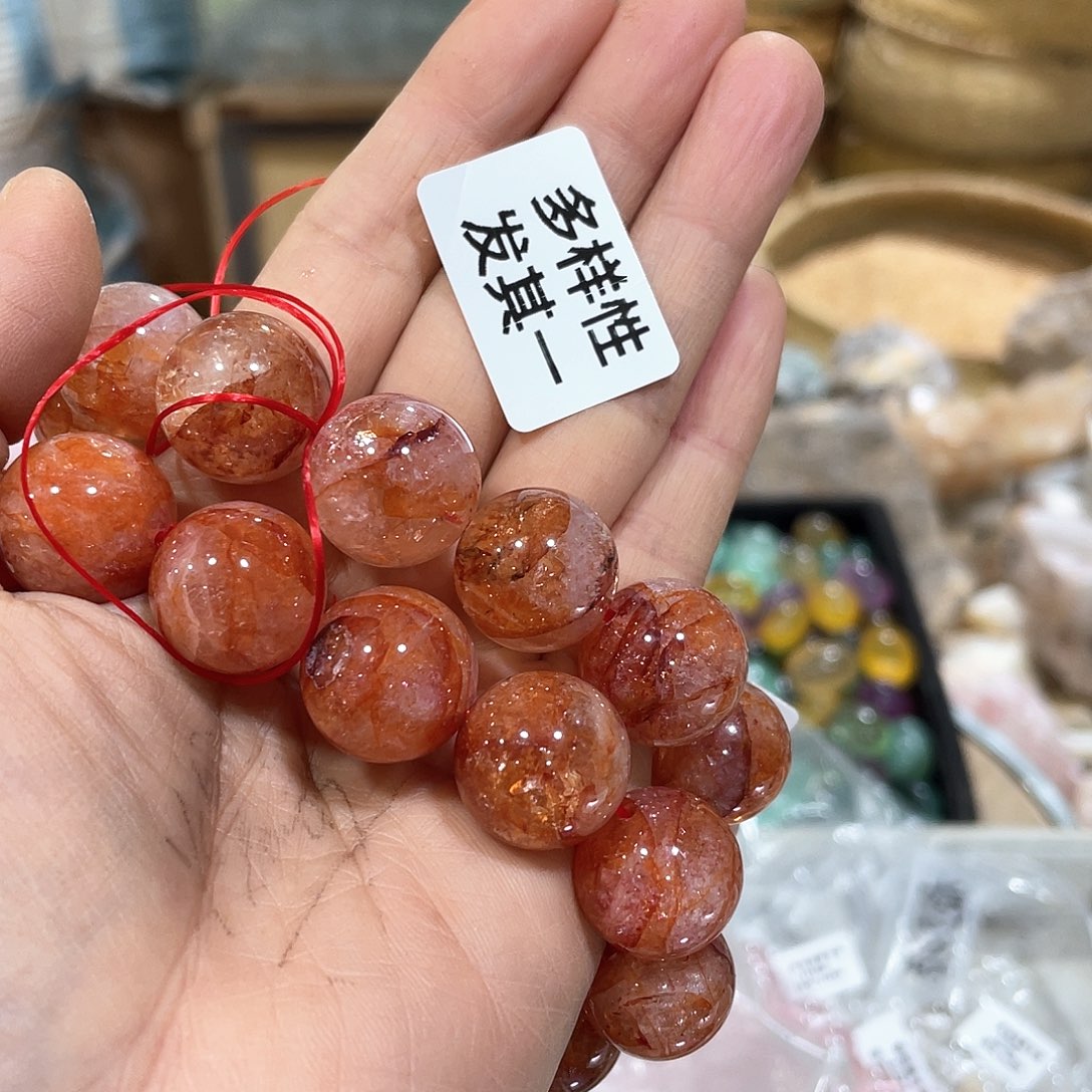 水晶手串17m m未镶嵌多样性发一条j h 881