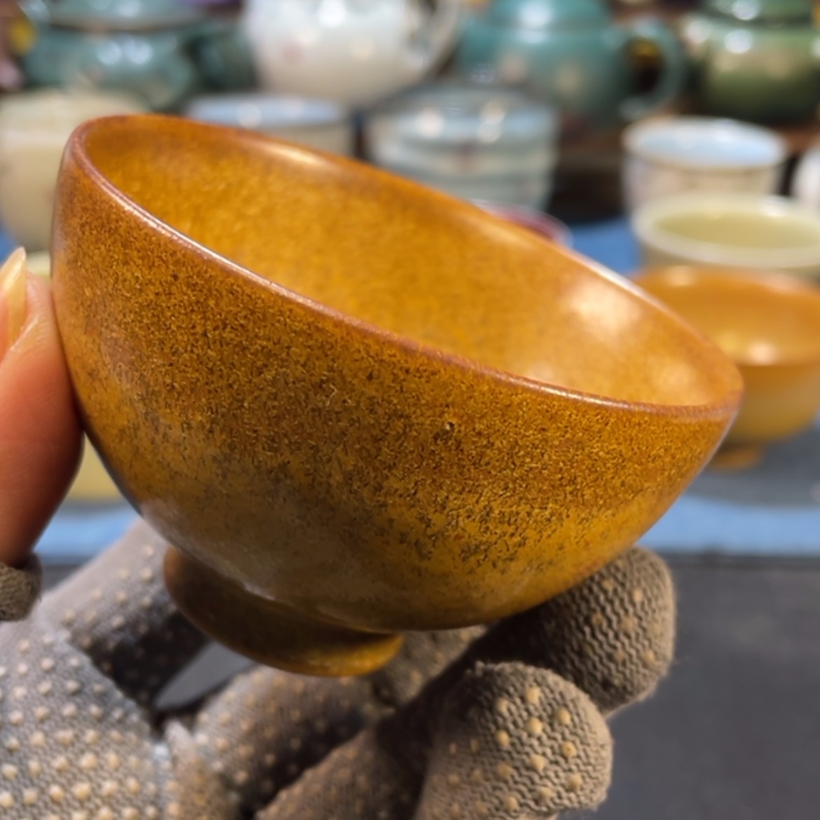 【闪购商品】摆件手工金杯。。。。。